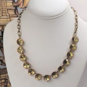 J. Crew Gold Necklace with Vintage-Inspired Design